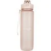 Cabau Bloom Waterfles Drinkfles beige 1 Liter