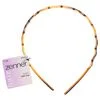 Zenner Diadeem Zigzag 3CM Bruin