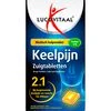 Lucovitaal Keelpijn Zuigtabletten Suikervrij 10 stuks  