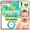 Pampers Harmonie Luiers Maat 1 2-5 kg 22 stuks