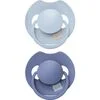 Difrax LOVI Prime Fopspeen 0-6M Baby Blue/Blue 2 stuks