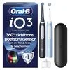 Oral-B iO 3 Zwart & Blauw Duo Elektrische Tandenborstels