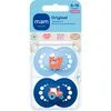 MAM Original Fopspeen 6-16 Maanden Blauw 2 stuks