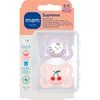 MAM Supreme Fopspenen 0-6 Maanden Roze 2 stuks
