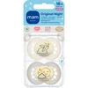 MAM Original Fopspeen Night 16+ Maanden Beige 2 stuks
