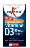 Lucovitaal Vitamine D3 25 MCG (1000IE) Capsules 365 stuks
