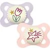 MAM Original Fopspeen Night 0-6 Maanden Roze 2 stuks 