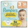 Pampers Premium Protection Luiers Maat 3 6-10 kg 31 stuks