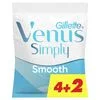Gillette Venus Simply Smooth Wegwerpmesjes 4+2 stuks