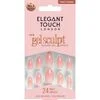 Elegant Touch Gel Sculpt Rose Latte Kunstnagels 24 stuks