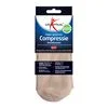 Lucovitaal Koper Geweven Compressie Steunkousen Beige 36-41 1 paar
