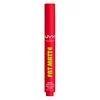 NYX Professional Make Up Fat Matte Lipstick 15 Fuzzy Flame Rood