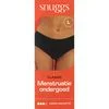 Snuggs Menstruatieondergoed Zware Menstruatie Classic Zwart Maat L