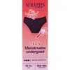 Snuggs Menstruatieondergoed Zware Menstruatie Teen Zwart 13 - 14 jaar