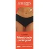 Snuggs Menstruatieondergoed Zware Menstruatie Classic Zwart Maat M