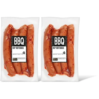 AH BBQ kip hotdogs 2-pack