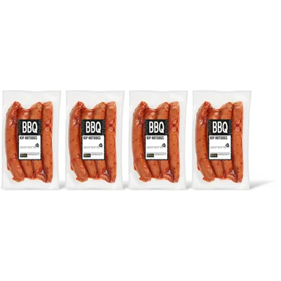 AH BBQ kip hotdogs 4-pack