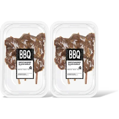 AH BBQ biefstukspies black garlic 2-pack
