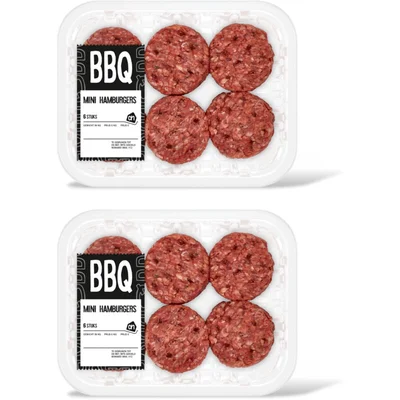 AH BBQ miniburger 2-pack