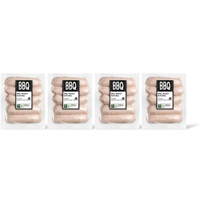 AH BBQ worst naturel 4-pack