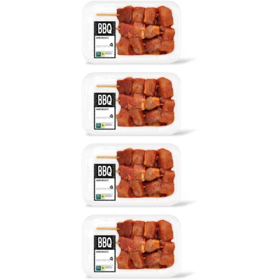 AH BBQ varkenssaté 4-pack