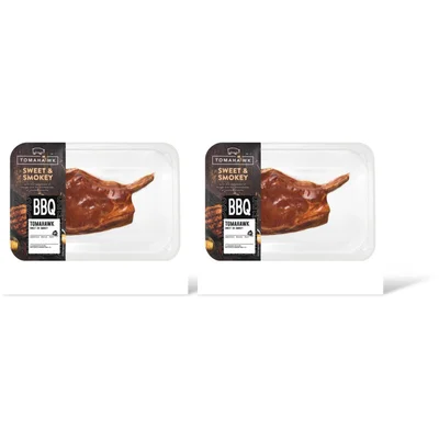 AH BBQ tomahawk sweet & smokey 2-pack