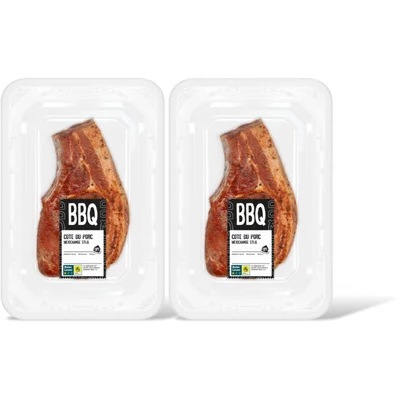 AH BBQ cote du porc Mexicaanse stijl 2-pack
