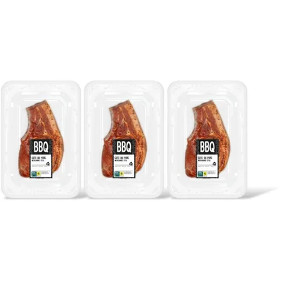 AH BBQ cote du porc Mexicaanse stijl 3-pack