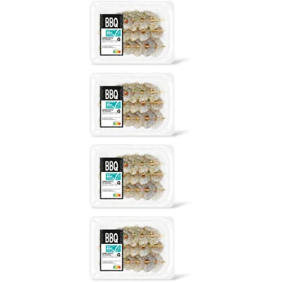 AH BBQ garnalenspies knoflookmarinade 4-pck