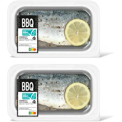 AH BBQ zeebaarsfilet 2-pack