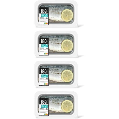 AH BBQ zeebaarsfilet 4-pack