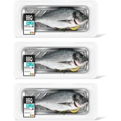 AH BBQ hele dorade royal 3-pack