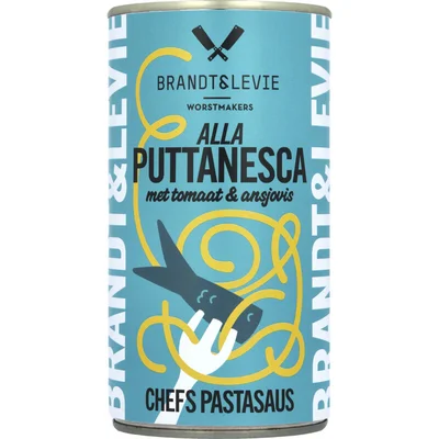 Brandt & Levie Pastasaus puttanesca met ansjovis
