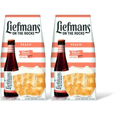 Liefmans Liefmans On the rocks peach 8-pack