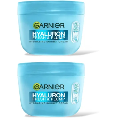 Garnier Hyaluron fresh & plump sorbet cream 2pck