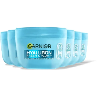 Garnier Hyaluron fresh & plump sorbet cream 6pck
