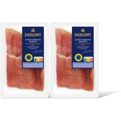 AH Excellent Jamon serrano reserva 2-pack