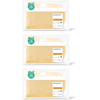AH Goudse jong belegen 48+ plakken 3 pack
