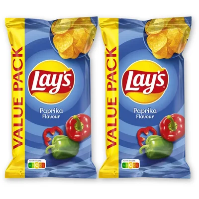 Lay's Paprika flavour value pack 2-pack