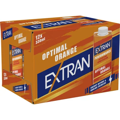Extran Performance optimal orange 12-pack