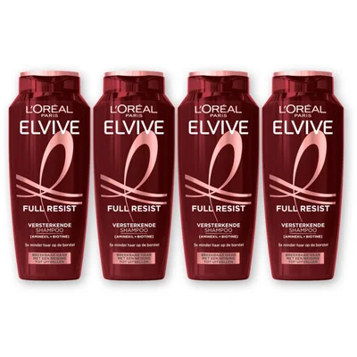 L'Oréal Paris Elvive Full resist shampoo 4-pack