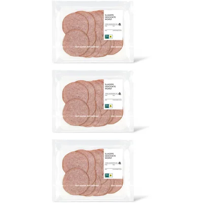 AH Slagers gekookte worst 3-pack