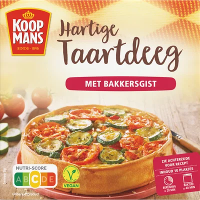 Koopmans Deeg hartige taart