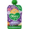 Olvarit Knijpfruit Appel Banaan Zwarte Bes 12+ Maanden 100 gram