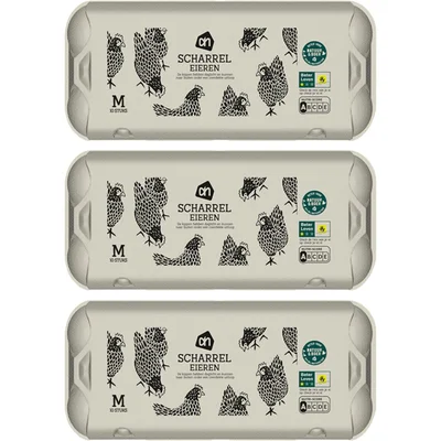 AH Verse scharreleieren S M 3-pack
