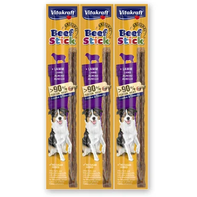 Vitakraft Beefstick lam 3-pack