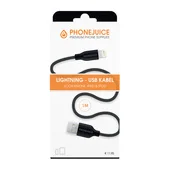Phonejuice USB kabel 1 meter zwart