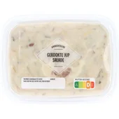 Ambachtelijke salade gerookte kip