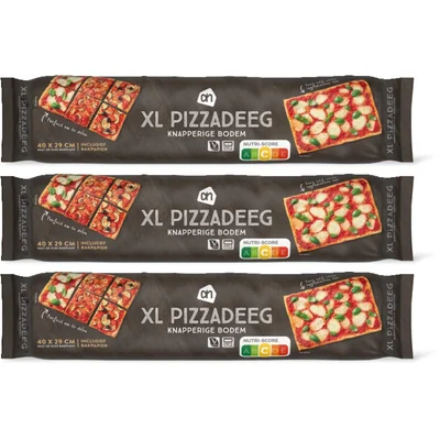 AH XL pizzadeeg 3-pack