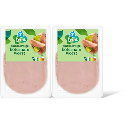 AH Terra Plantaardige boterhamworst 2-pack
